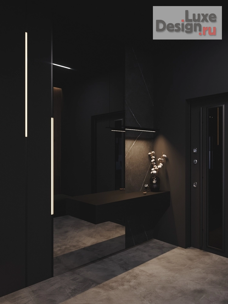 Дизайн интерьера однокомнатной квартиры "Дизайн-проект в ЖК Аквамарин" (фото 14)