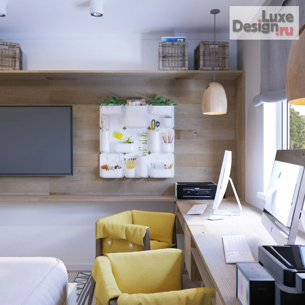 Дизайн интерьера комнаты "Проект интерьера детской" (фото 9)