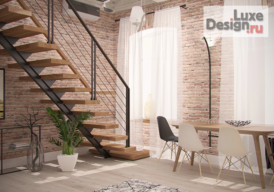 Дизайн интерьера четырехкомнатной квартиры "Проект 2-х уровневой квартиры" (фото 2)