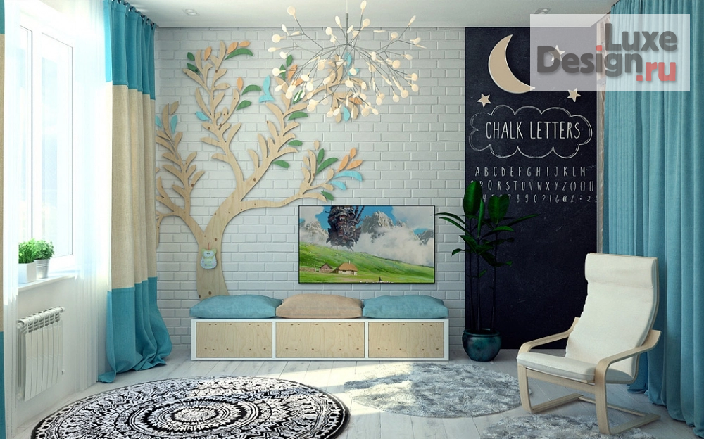 Дизайн интерьера трехкомнатной квартиры "Проект квартиры" (фото 4)