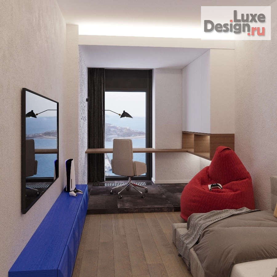 Дизайн интерьера трехкомнатной квартиры "Квартира с матрешкой." (фото 20) от дизайнера Мазрова Алевтина Дизайн интерьера трехкомнатной квартиры "Квартира с матрешкой." (фото 20)