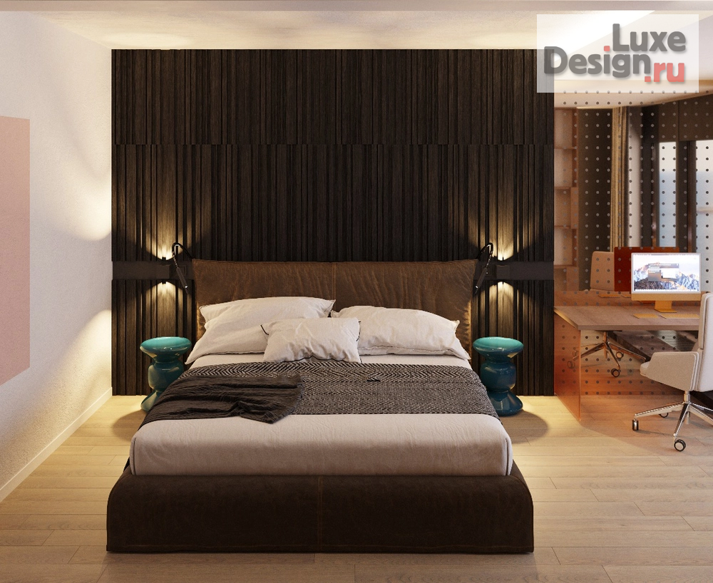 Дизайн интерьера трехкомнатной квартиры "Квартира с матрешкой." (фото 9) от дизайнера Мазрова Алевтина Дизайн интерьера трехкомнатной квартиры "Квартира с матрешкой." (фото 9)