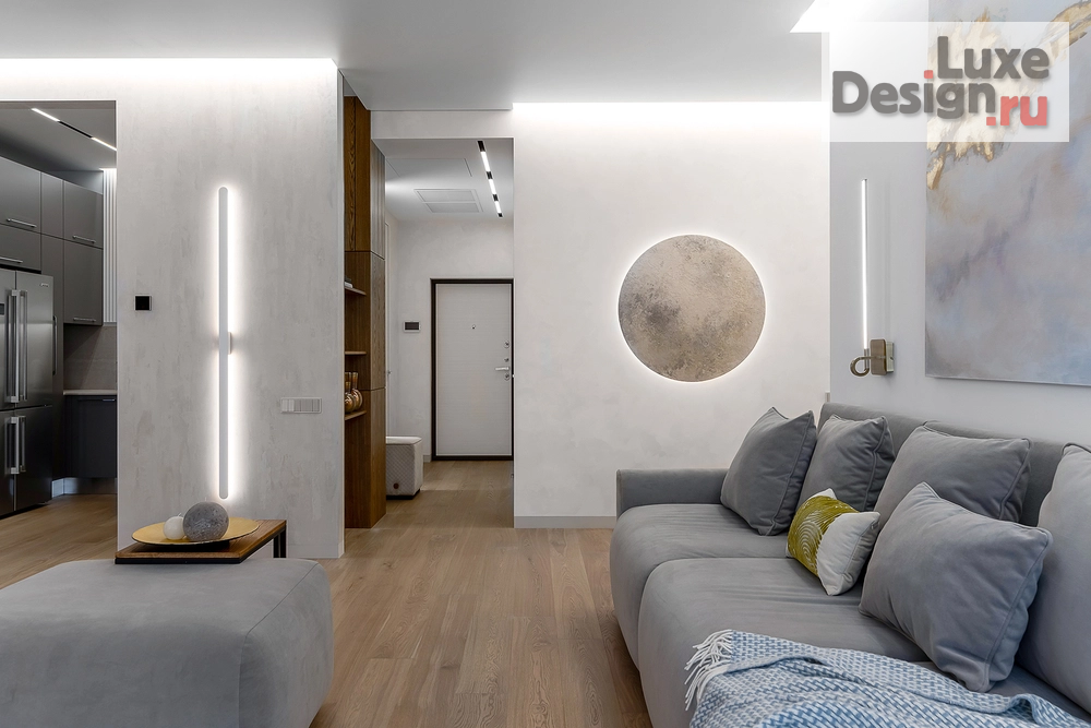 Дизайн интерьера трехкомнатной квартиры "Квартира для семейного проживания" (фото 2)