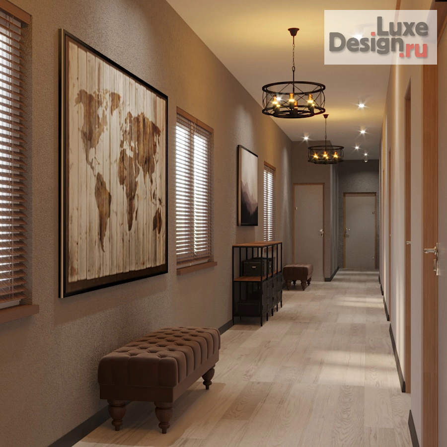 Дизайн интерьера загородного дома "Мини-гостиница - Охотничий дом 300 кв.м." (фото 21) от дизайнера Мазрова Алевтина Дизайн интерьера загородного дома "Мини-гостиница - Охотничий дом 300 кв.м." (фото 21)