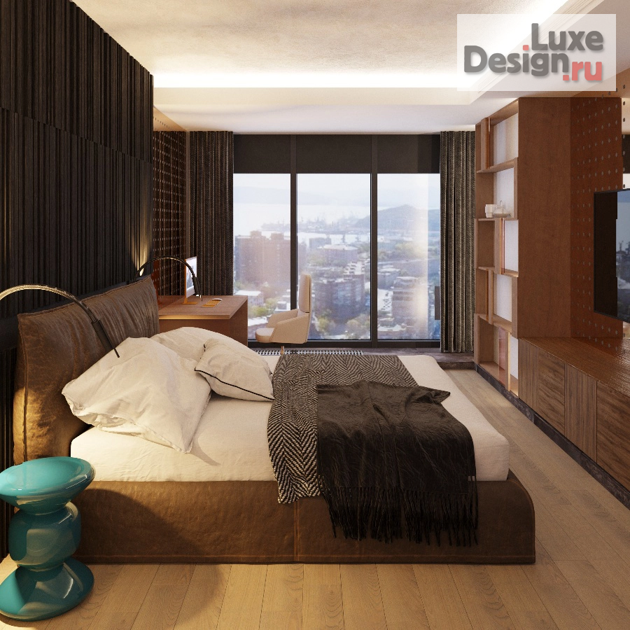 Дизайн интерьера трехкомнатной квартиры "Квартира с матрешкой." (фото 13) от дизайнера Мазрова Алевтина Дизайн интерьера трехкомнатной квартиры "Квартира с матрешкой." (фото 13)