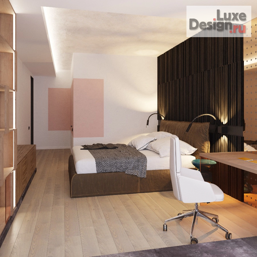 Дизайн интерьера трехкомнатной квартиры "Квартира с матрешкой." (фото 15) от дизайнера Мазрова Алевтина Дизайн интерьера трехкомнатной квартиры "Квартира с матрешкой." (фото 15)