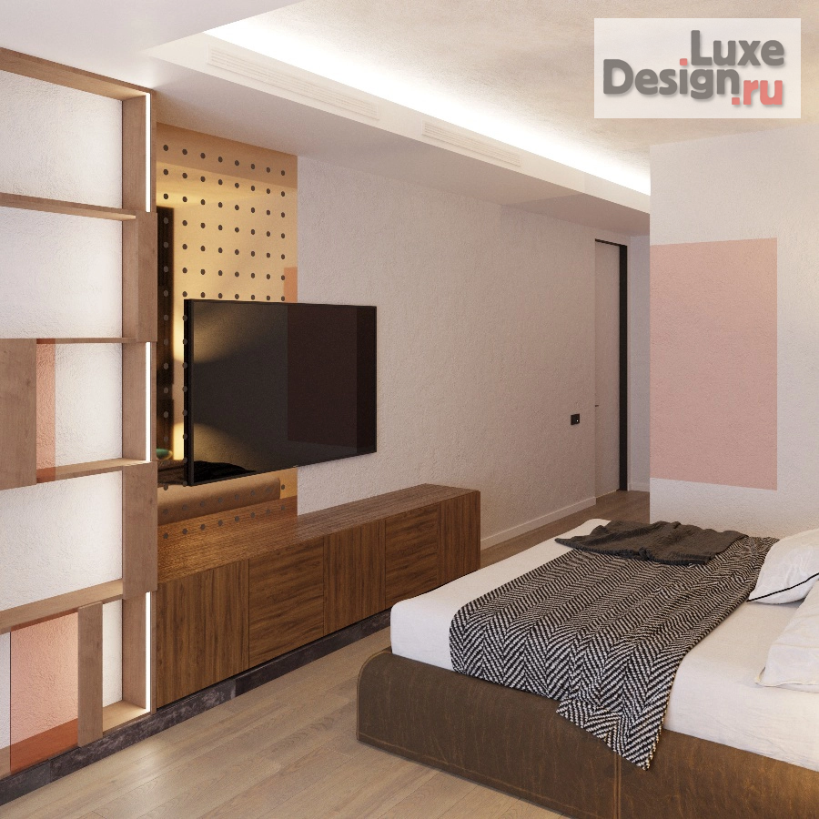 Дизайн интерьера трехкомнатной квартиры "Квартира с матрешкой." (фото 14) от дизайнера Мазрова Алевтина Дизайн интерьера трехкомнатной квартиры "Квартира с матрешкой." (фото 14)