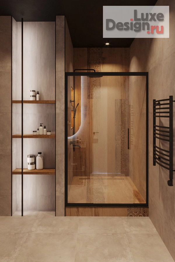 Дизайн интерьера трехкомнатной квартиры "Квартира с матрешкой." (фото 24) от дизайнера Мазрова Алевтина Дизайн интерьера трехкомнатной квартиры "Квартира с матрешкой." (фото 24)