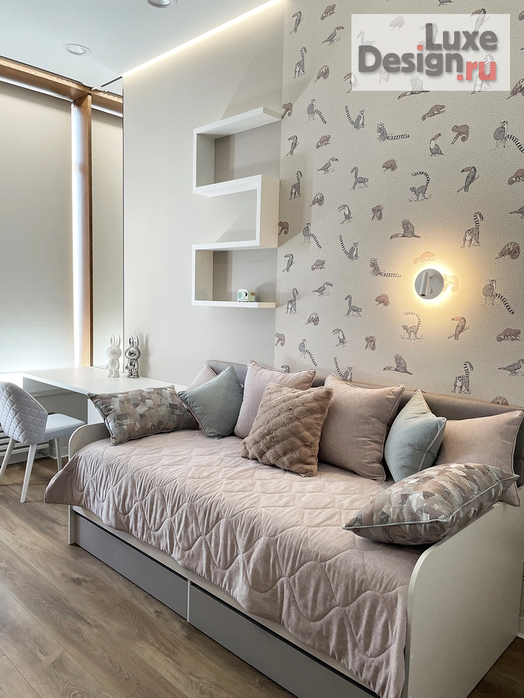 Дизайн интерьера четырехкомнатной квартиры "Квартира для 4х человек" (фото 26)