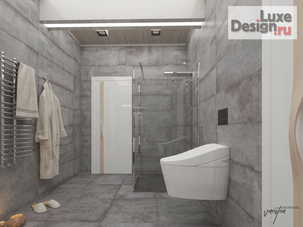 Дизайн интерьера коттеджа "Дизайн-проект дома по технологии фахверк" (фото 10)