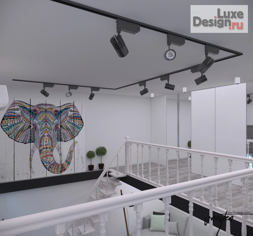 Дизайн интерьера двухкомнатной квартиры "Современный мужской проект" (фото 23)