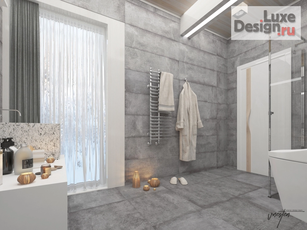 Дизайн интерьера коттеджа "Дизайн-проект дома по технологии фахверк" (фото 7)