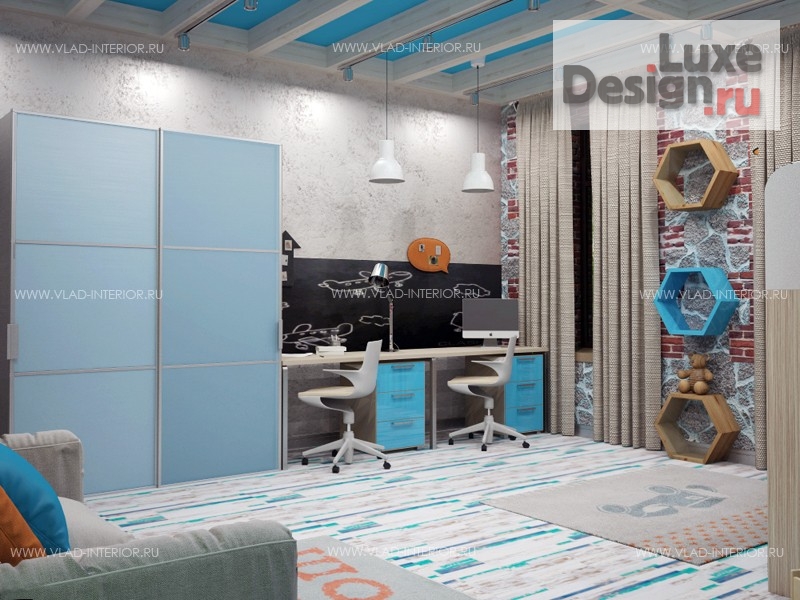 Дизайн интерьера трехкомнатной квартиры "Проект квартиры 80 кв.м." (фото 6)