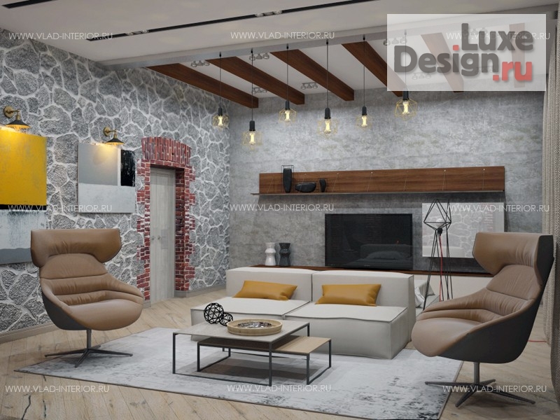 Дизайн интерьера трехкомнатной квартиры "Проект квартиры 80 кв.м." (фото 1)