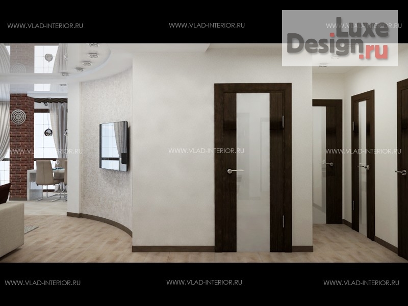 Дизайн интерьера двухкомнатной квартиры "Проект квартиры 68 кв.м." (фото 5)