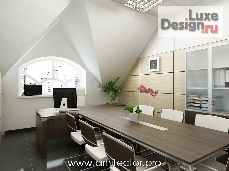 Дизайн интерьера кабинета руководителя "Кабинет руководителя" (фото 1)