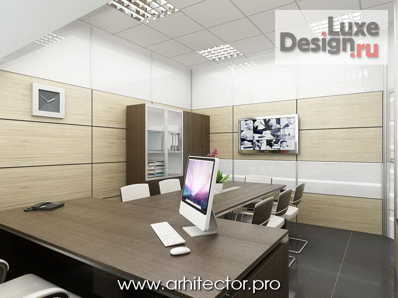 Дизайн интерьера кабинета руководителя "Кабинет руководителя" (фото 2)