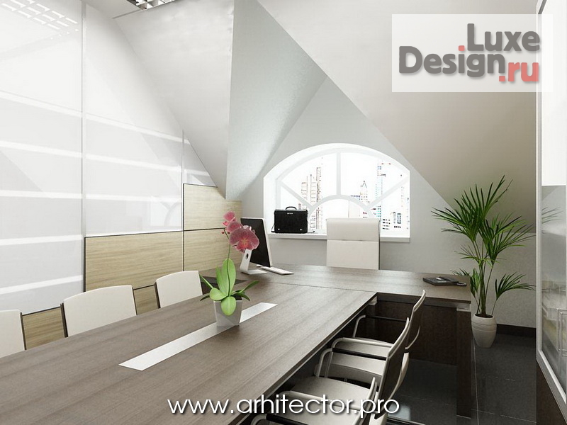 Дизайн интерьера кабинета руководителя "Кабинет руководителя" (фото 3)