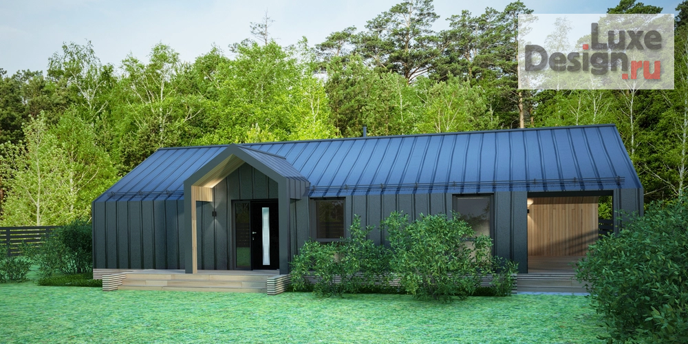 Частная архитектура "Русская баня на ул. Лазурная" (фото 2)