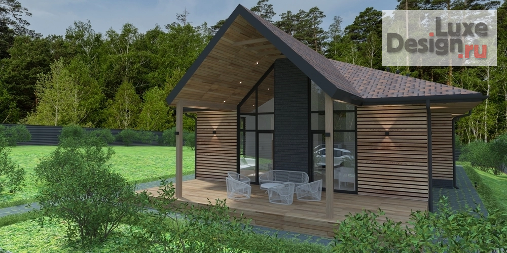 Частная архитектура "Жилой дом на ул. Бакунина" (фото 1)