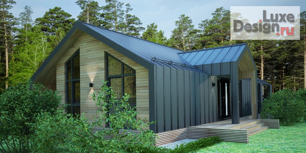 Частная архитектура "Русская баня на ул. Лазурная" (фото 1)