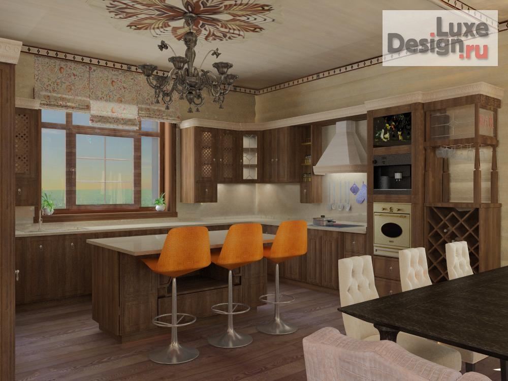 Дизайн интерьера загородного дома "Интерьер дома по адресу ул. Брестская /2011 г/" (фото 2)