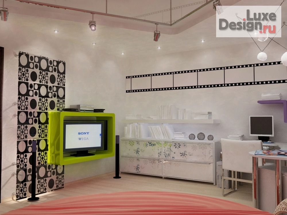 Дизайн интерьера четырехкомнатной квартиры "Интерьер квартиры по адресу Океанский пр-т, 133 /2010 г/" (фото 10)