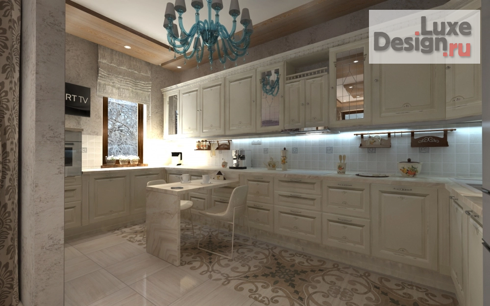 Дизайн интерьера загородного дома "Интерьер помещений по ул. Высотной /2017 г/" (фото 7)