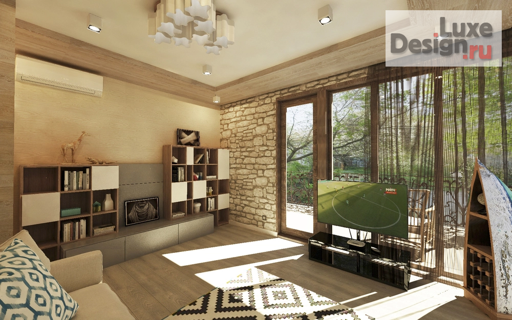 Дизайн интерьера загородного дома "Интерьер помещений по ул. Высотной /2017 г/" (фото 19)