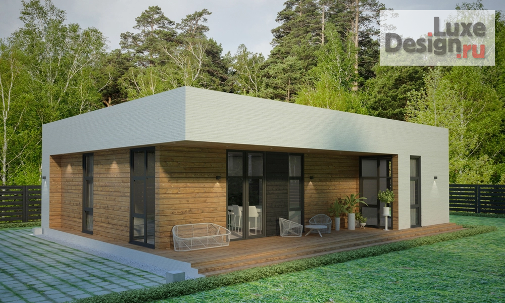 Частная архитектура "Жилой дом в ЖК Просторы" (фото 1)