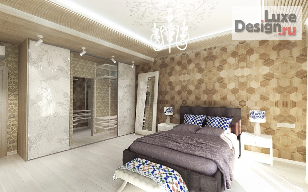 Дизайн интерьера загородного дома "Интерьер помещений по ул. Высотной /2017 г/" (фото 16)