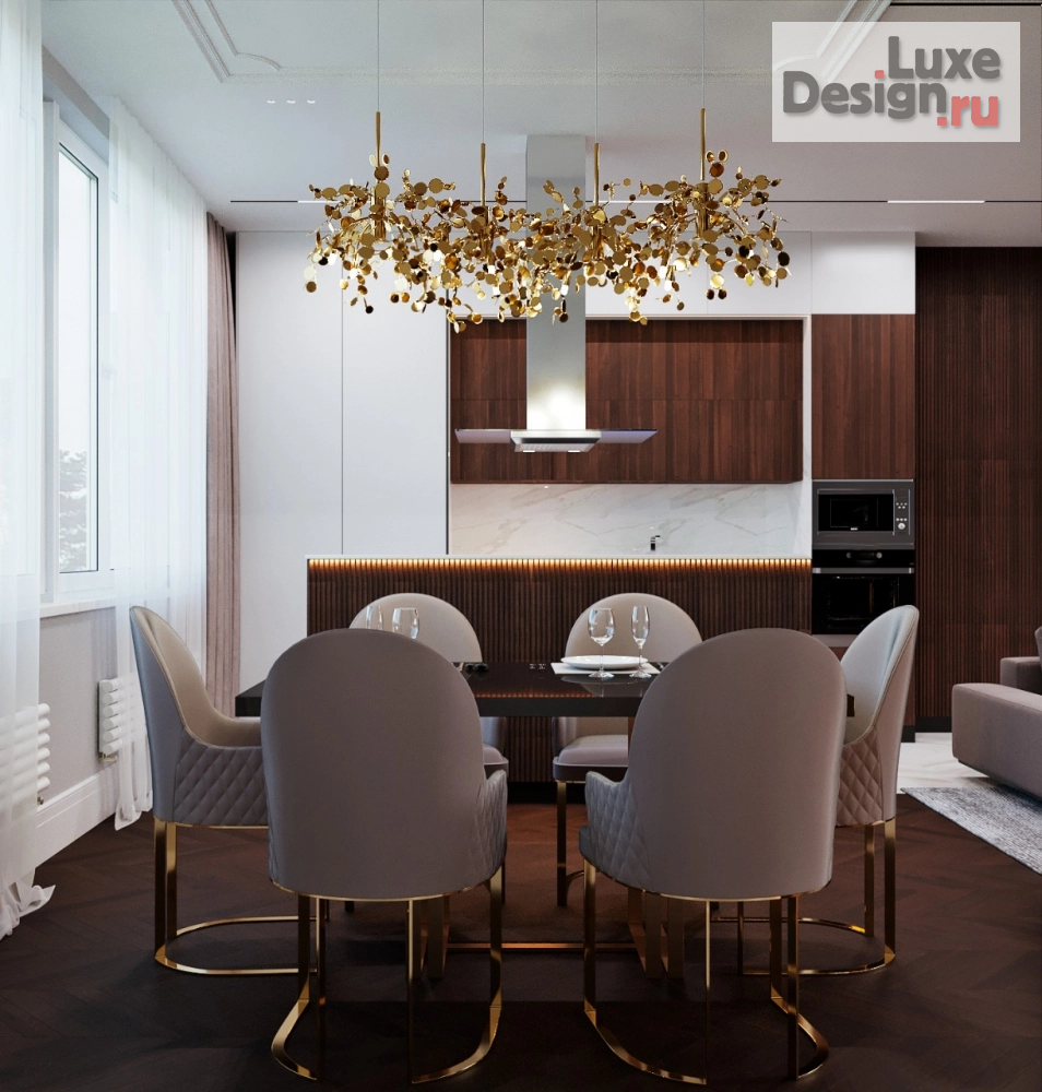 Дизайн интерьера пентхауса "Жк Снегири " (фото 39)