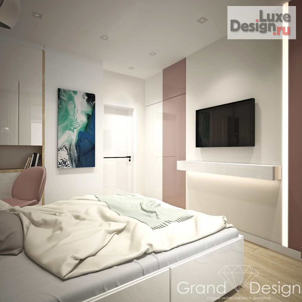 Дизайн интерьера трехкомнатной квартиры "ЖК Бригантина «Зефир»" (фото 12)