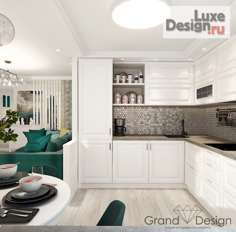 Дизайн интерьера трехкомнатной квартиры "Квартира 83серия" (фото 6)