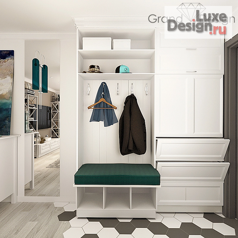 Дизайн интерьера трехкомнатной квартиры "Квартира 83серия" (фото 10)