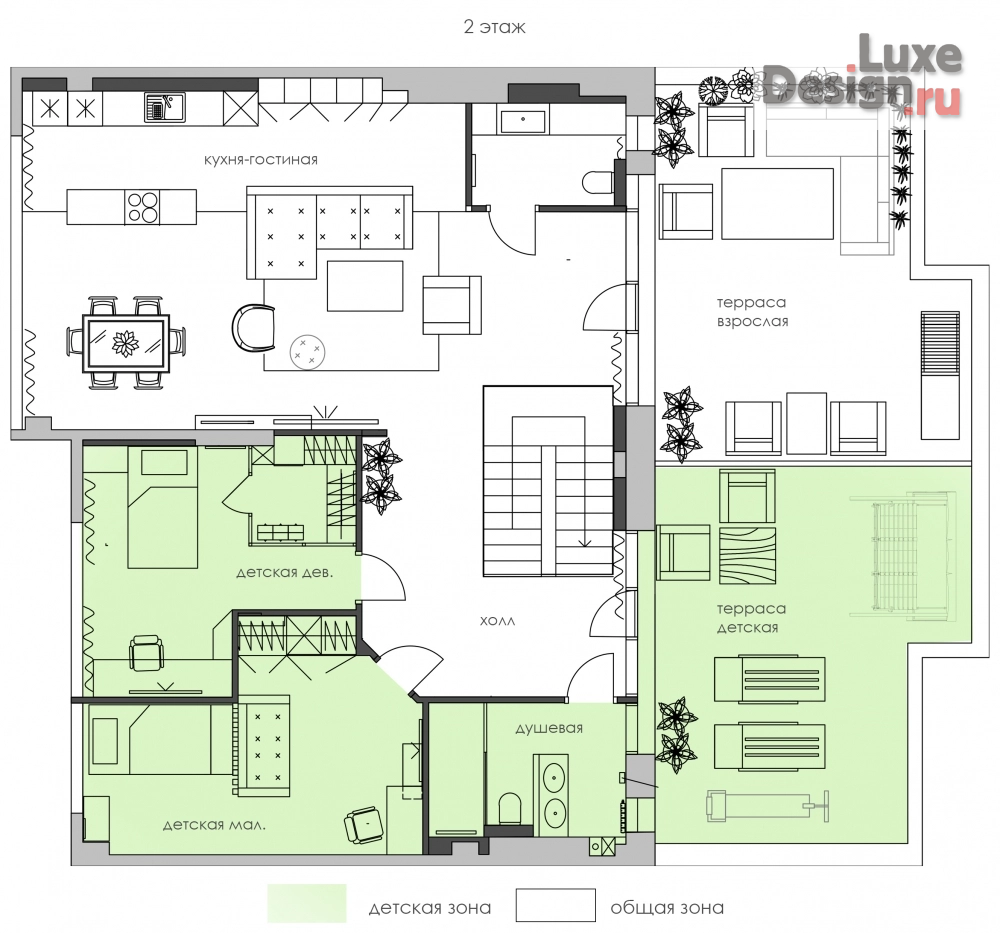 Дизайн интерьера пентхауса "Жк Снегири " (фото 42)