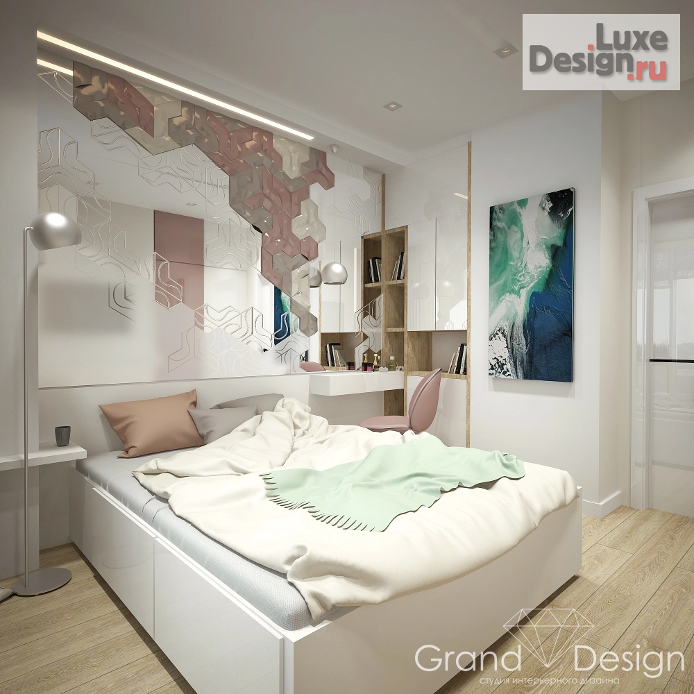 Дизайн интерьера трехкомнатной квартиры "ЖК Бригантина «Зефир»" (фото 10)