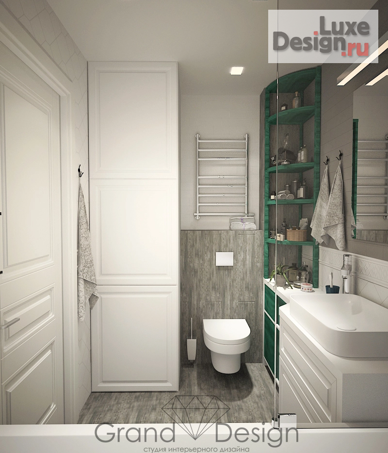 Дизайн интерьера трехкомнатной квартиры "Квартира 83серия" (фото 21)