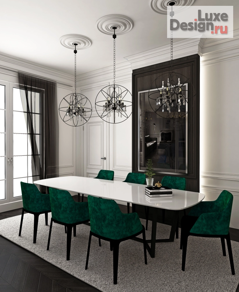 Дизайн интерьера загородного дома " Сказка Алисы" (фото 26)