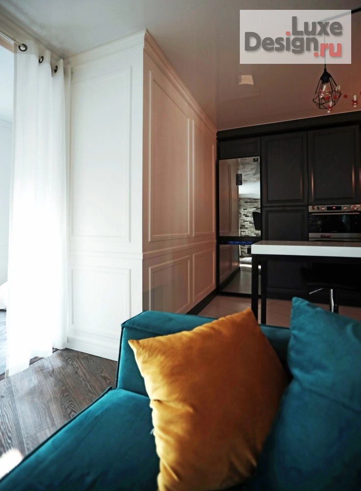 Дизайн интерьера квартиры студии "Квартира Эклектика (фото реализованного проекта)" (фото 13)