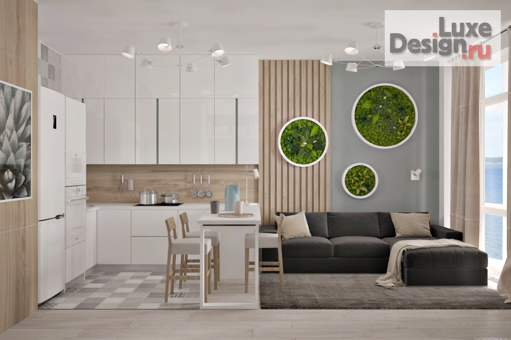 Дизайн интерьера гостиной "Дизайн гостиной" (фото 1)