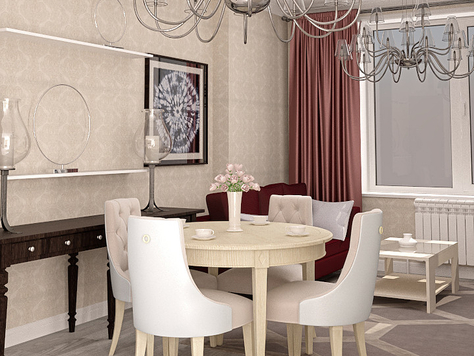 Дизайн интерьера двухкомнатной квартиры во Владивостоке "Проект интерьера квартиры"