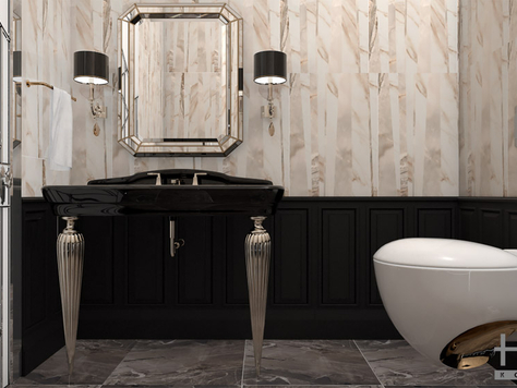 Дизайн интерьера ванной во Владивостоке "Проект санузла"