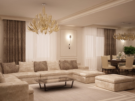 Дизайн интерьера коттеджа во Владивостоке "Проект индивидуального дома"