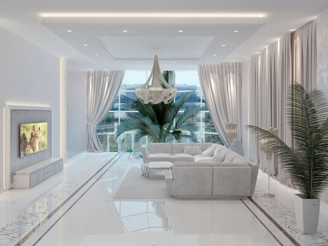 Дизайн интерьера общественного интерьера во Владивостоке "Проект отеля Жемчужина"